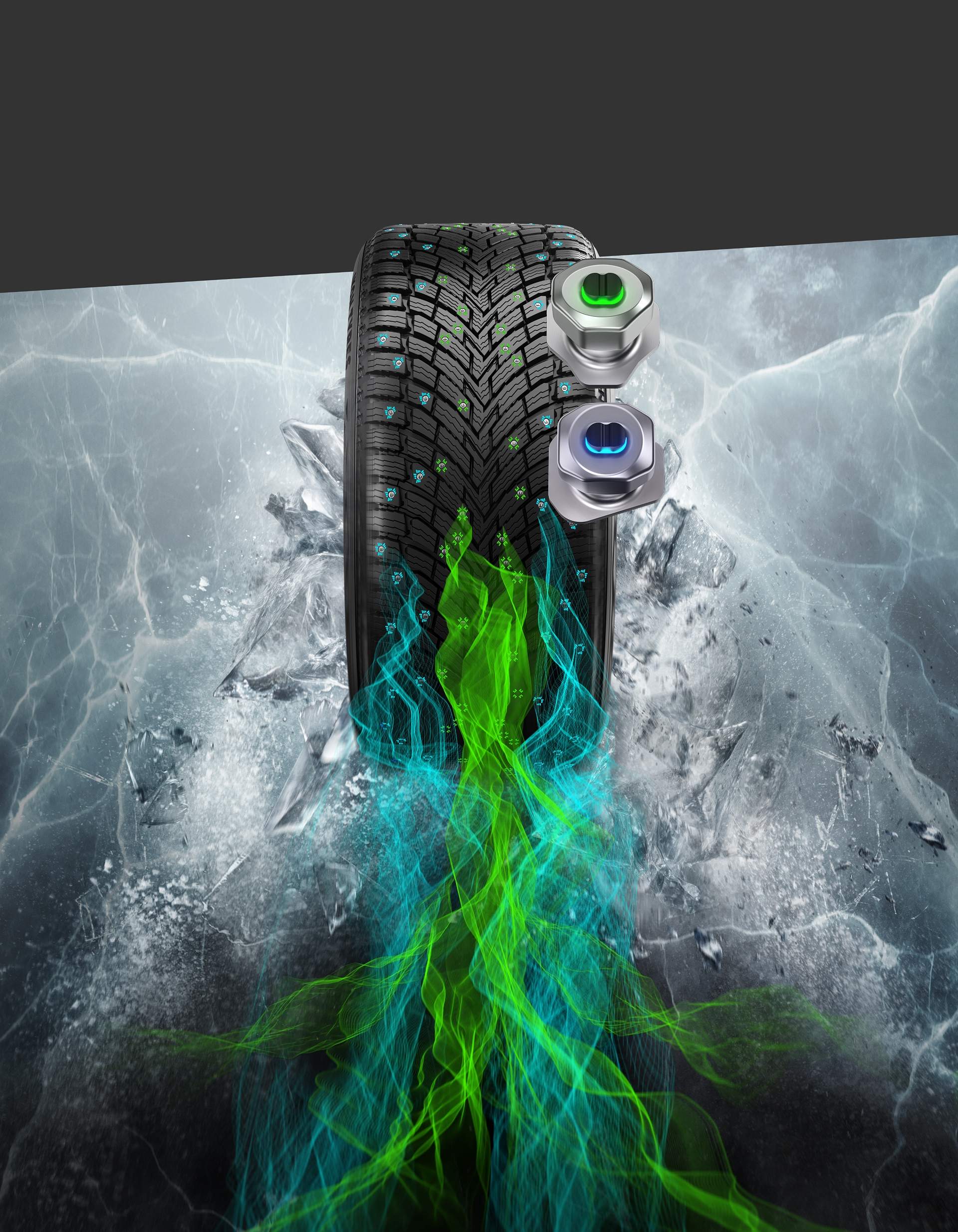 Технология двойной ошиповки DoubleBite